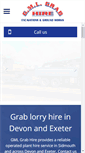 Mobile Screenshot of grablorryhiredevon.com